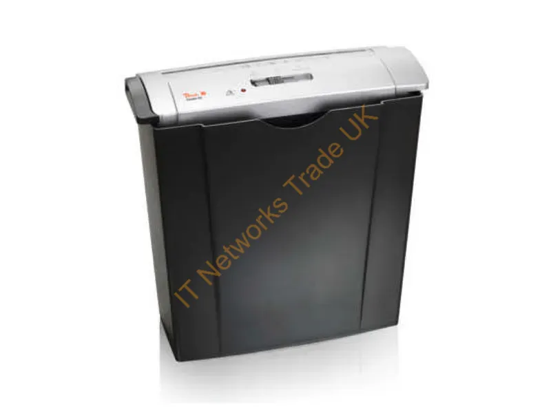 PS400-02 - Peach PS400-02 paper shredder Strip shredding 72 dB 22 cm Black, Silver