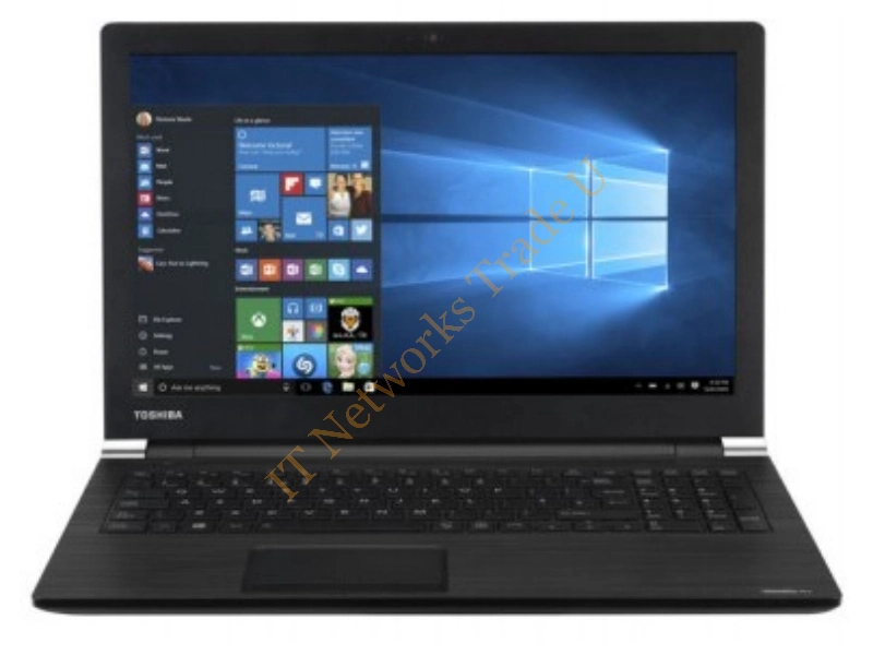 Toshiba Satellite Pro A50-C-2EM 2.1GHz i3-6100U 15.6" 1366 x 768pixels Black Notebook Laptop System