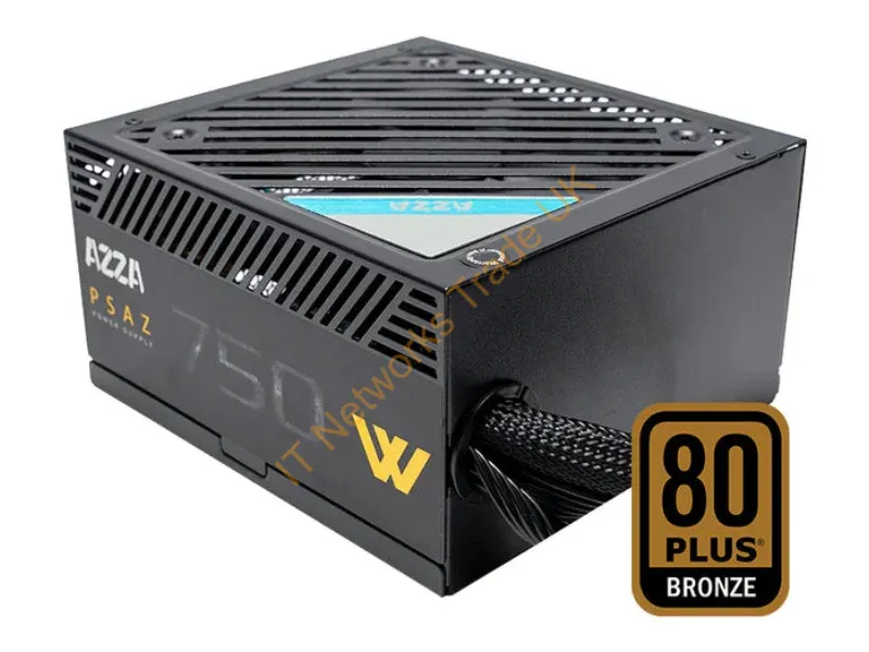 PSAZ-750W - Azza PSAZ-750W power supply unit 20+4 pin ATX ATX Black