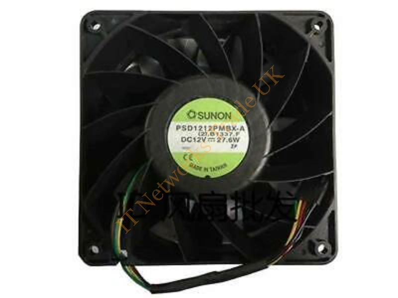 PSD1212PMBX HP 120mm Fan Assembly for ProLiant ML350 G4 Cooling Fan