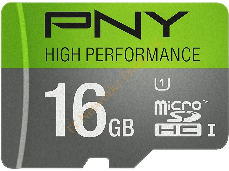 PSDU16GU190GE PNY Turbo 16GB Class10 microSDHC UHS-I U3 Flash Memory Card