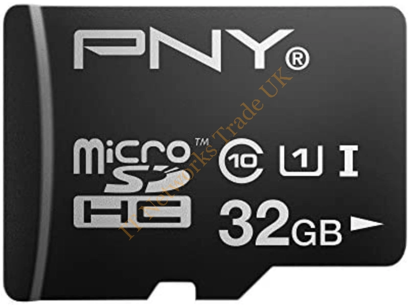 PSDU32GU190GE PNY 32GB Turbo Performance Microsdhc Flash Memory Card Class 10 90MB/s Read P-sdu32gu190-ge