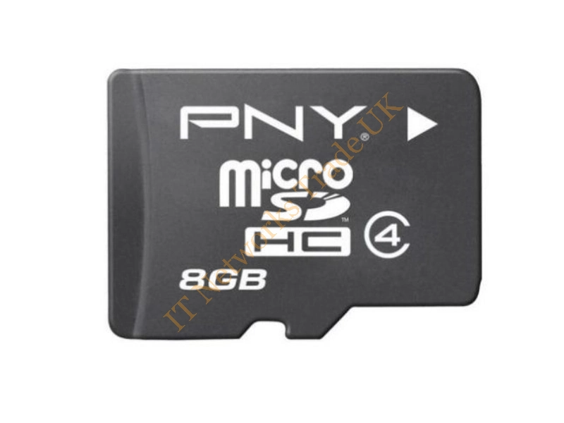 PSDU8G4GE PNY 8GB Class 4 microSDHC Flash Memory Card with SD Adapter