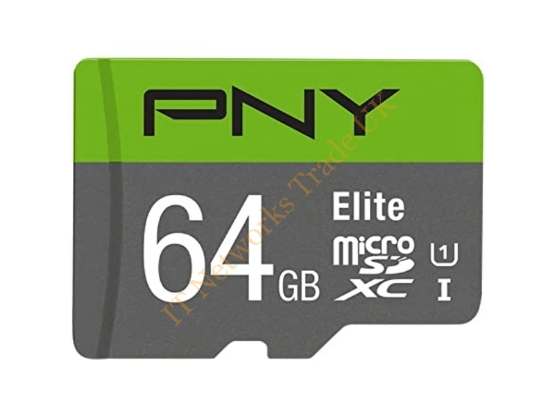 PSDUX64U190GE PNY Turbo 64GB Class10 microSDHC Flash Memory Card