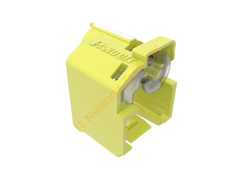 PSL-DCPLRE-YL - Panduit Psl-Dcplre-Yl Port Blocker Port Lock Rj-45 Yellow Polycarbonate (Pc) 10 Pc(S)