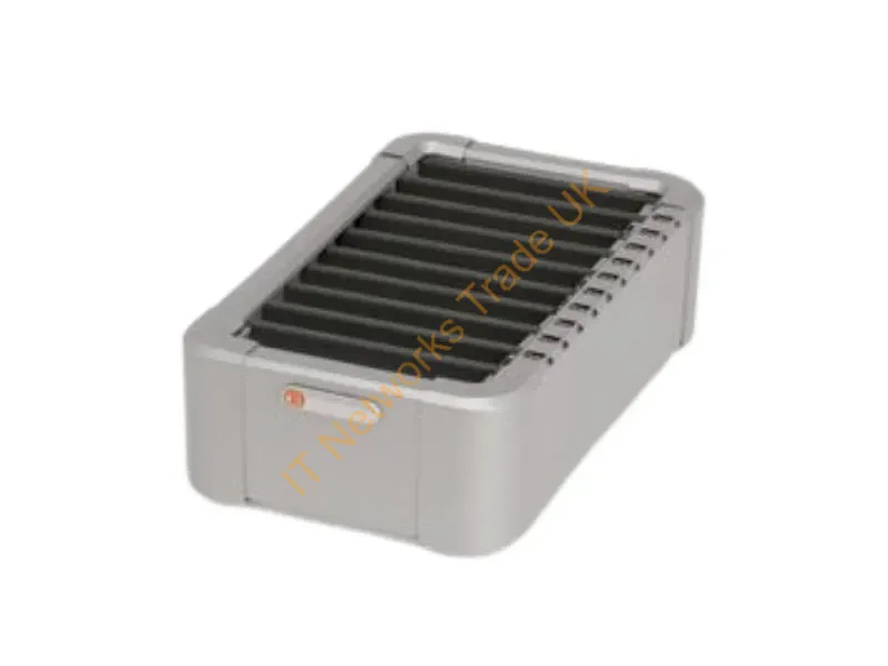 PSPT10SA2201A - Bretford Bretford, Powersync Pro Gen 2 Smart Hub 10S For Ipad Mini, Platinum, Cables Not Included