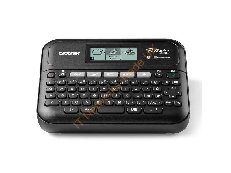 PT-D460BTVP - Brother Pt-D460Btvp Label Printer Thermal Transfer 180 X 180 Dpi 30 Mm/Sec Wired & Wireless Tze Bluetooth Qwerty