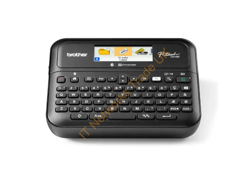 PT-D610BTVP - Brother Pt-D610Btvp Label Printer Thermal Transfer 180 X 360 Dpi 30 Mm/Sec Wired & Wireless Tze Bluetooth