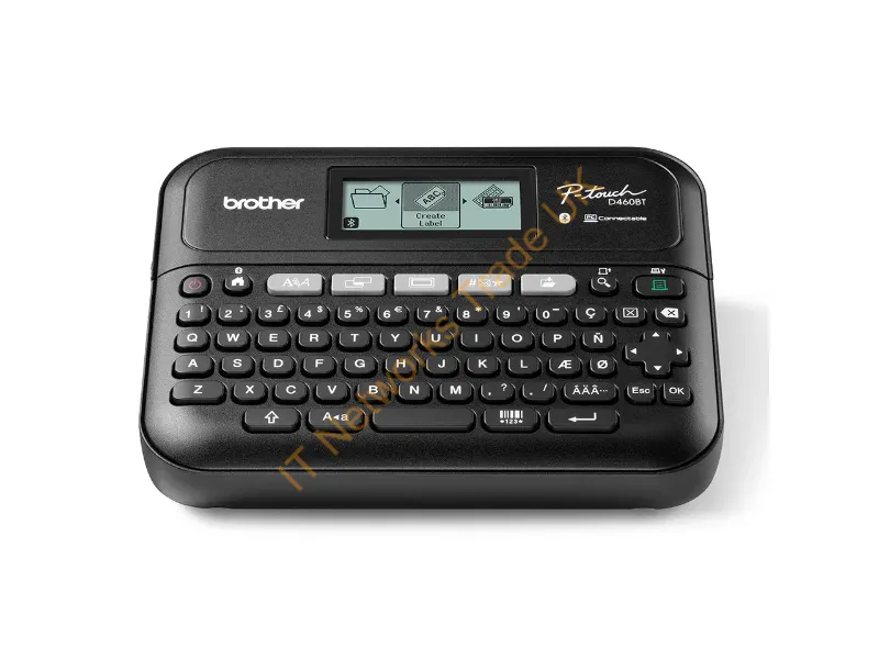 PTD460BTVPZU1 - Brother PT-D460BTVP label printer Thermal transfer 180 x 180 DPI Wired & Wireless Bluetooth