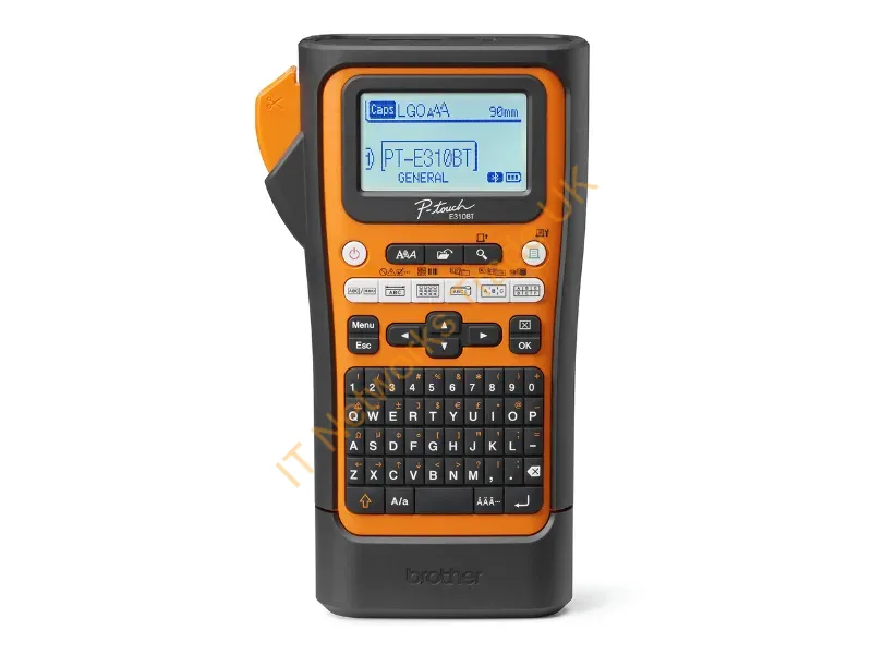 PTE310BTVP - Brother Pt-E310Btvp Label Printer Thermal Transfer 180 X 180 Dpi 20 Mm/Sec Wired & Wireless Hse/Tze Bluetooth Qwerty