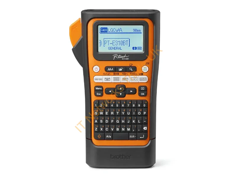PTE310BTVPQL1 - Brother PT-E310BTVP label printer Thermal transfer 180 x 180 DPI 20 mm/sec Wired & Wireless HSE/TZe Bluetooth QWERTY