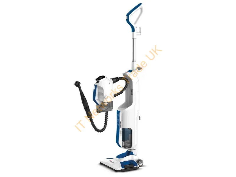 PTEU0299 - Polti Vaporetto 3 Clean Upright vacuum AC Dry&wet Foam Bagless 0.5 L 1700 W Blue, White
