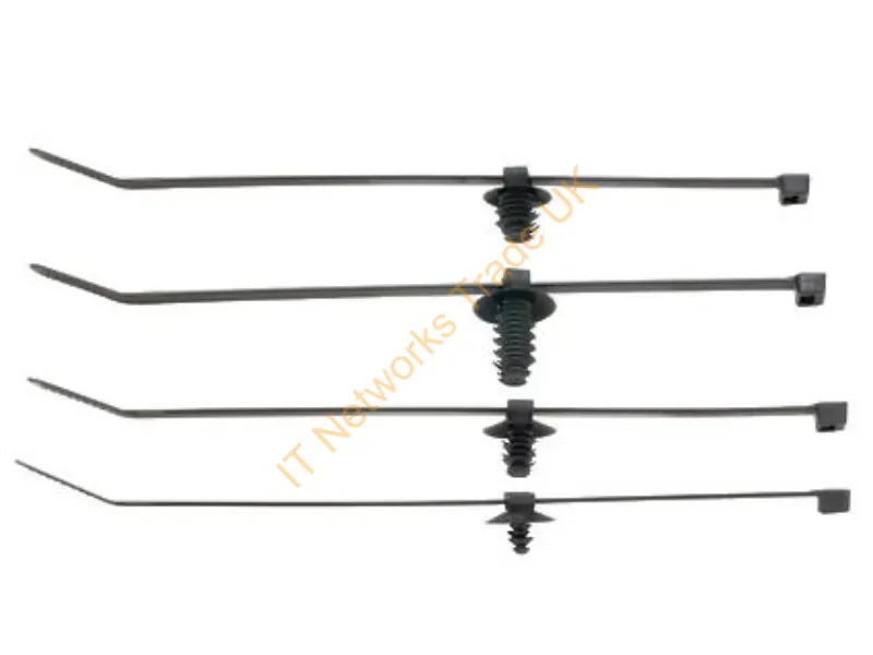 PUM-049-2S-D30 - Panduit Pum-049-2S-D30 Cable Tie Mount Black Nylon 500 Pc(S)