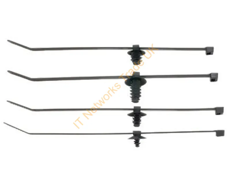 PUM-071-3S-D30 - Panduit Pum-071-3S-D30 Cable Tie Mount Black Nylon 500 Pc(S)