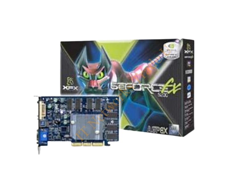 PV-T34K-NT XFX GeForce FX 5200 128MB DDR TV Out Video Graphics Card