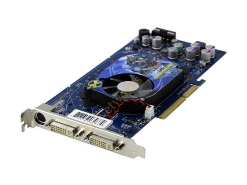 PV-T40K-ND XFX GeForce 6800 128MB DDR Dual DVI/ TV Out Video Graphics Card