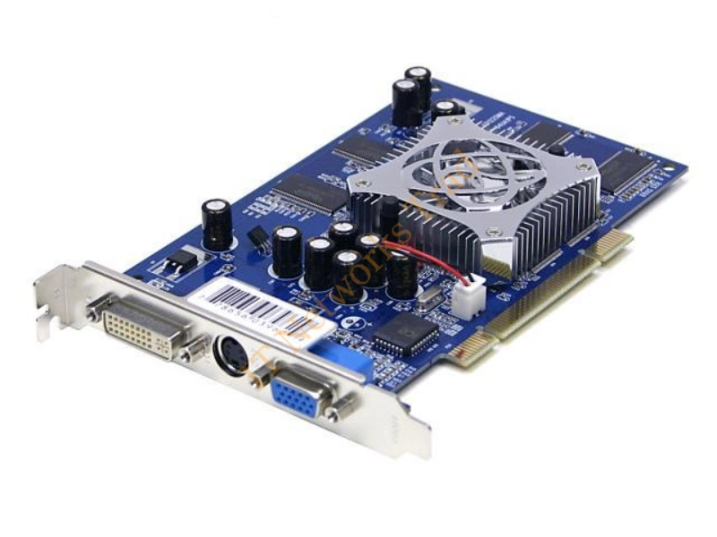 PV-T64K-NT XFX GeForce FX 5200 128MB DDR PCI TV Out Video Graphics Card