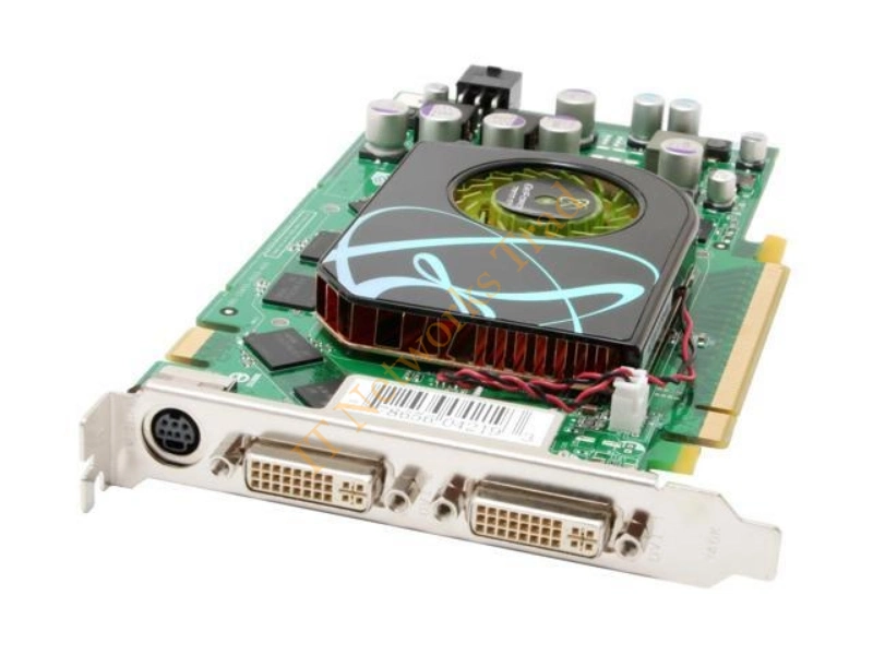 PV-T71G-UDE7 XFX nVidia GeForce 7900GT 256MB 256-Bit GDDR3 PCI Express x16 Dual DVI/ HDTV/ S-Video Out Video Graphics Card