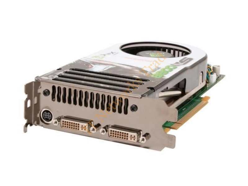 PV-T80G-GHF4 XFX GeForce 8800 GTS 320MB GDDR3 320-Bit PCI Express x16 Dual DVI/ S-Video/ SLI Ready Support Video Graphics Card