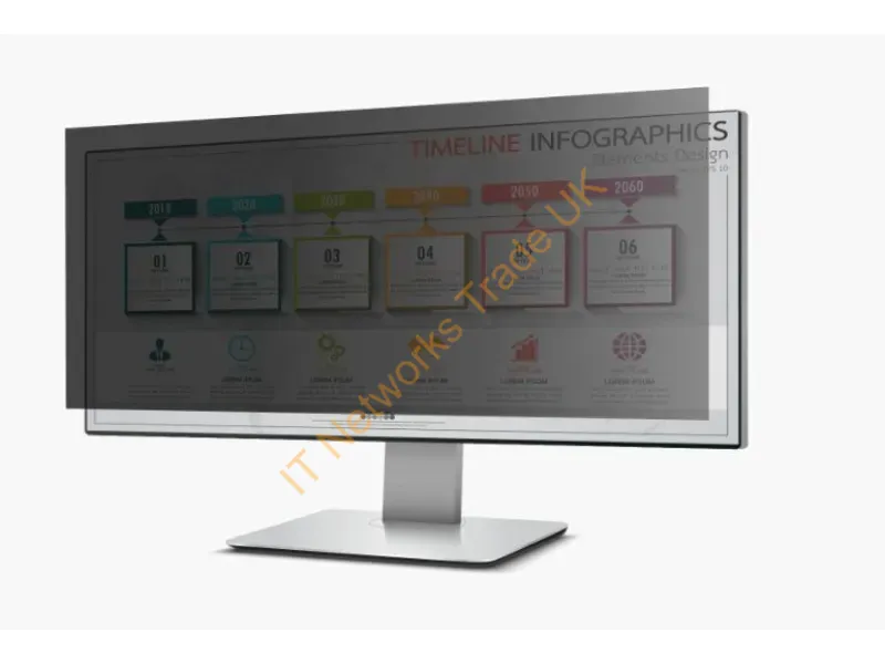 PV0030-B1 - Rocstor Privacyview Frameless Display Privacy Filter 34"
