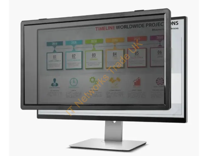 PV0037-B1 - Rocstor Privacyview Frameless Display Privacy Filter 24"