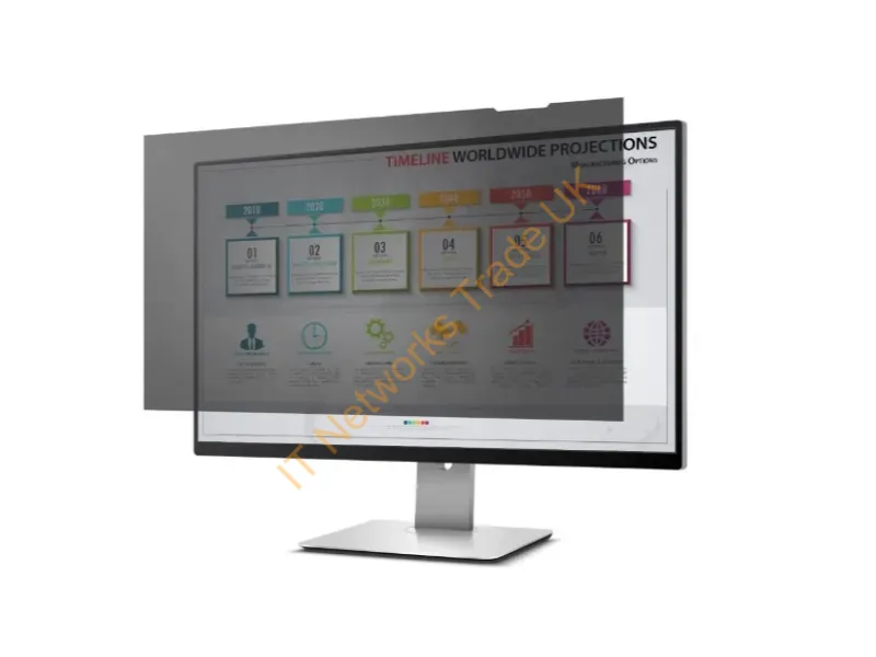 PV0038-B1 - Rocstor Pv0038-B1 Display Privacy Filters Frameless Display Privacy Filter 30"