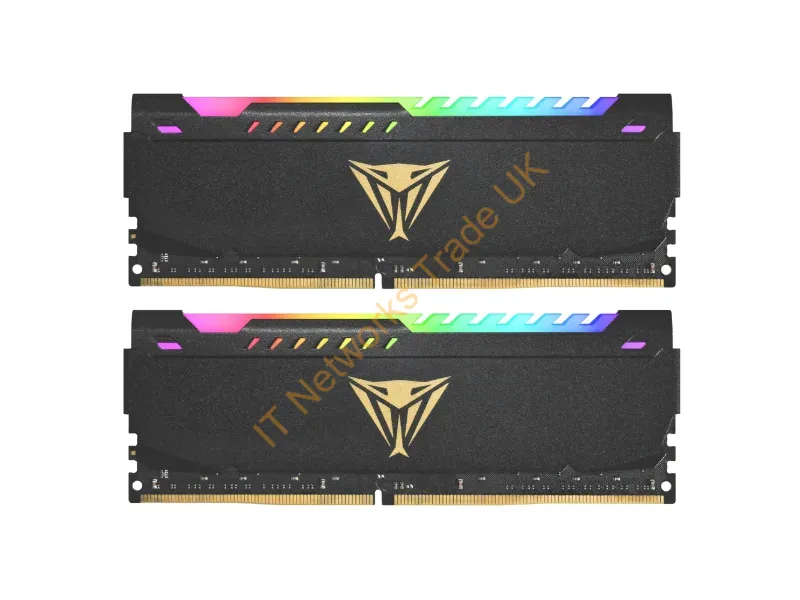 PVSR416G360C8K - Patriot Memory Viper Steel Rgb Pvsr416G360C8K Memory Module 16 Gb 2 X 8 Gb Ddr4 3600 Mhz