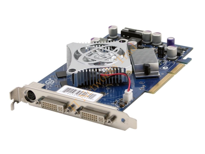 PVT43ANDF3 nVidia GeForce 6600GT 128MB DDR3 Dual DVI Tv Video Graphics Card