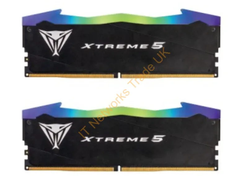 PVXR532G76C36K - Patriot Memory Viper Rgb Xtreme5 Memory Module 32 Gb 2 X 16 Gb Ddr5 7600 Mt/S 288-Pin Dimm