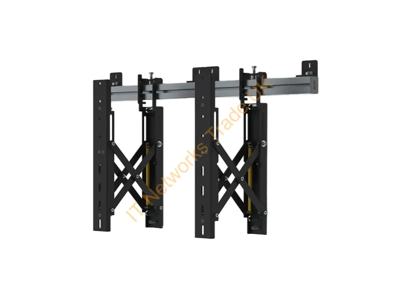 PW010020 - SMS Smart Media Solutions Multi Display Wall + 60" Aluminium, Black Monitor Accessory