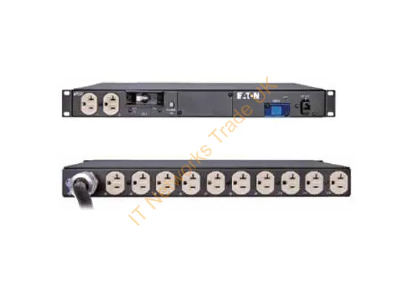 PW101MI1U403 - Eaton Pw101Mi1U403 Power Distribution Unit (Pdu) 12 Ac Outlet(S) 1U Black