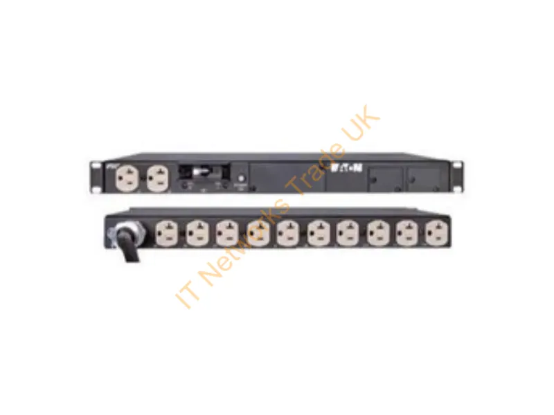 PW103BA1U190 - Eaton Pw103Ba1U190 Power Distribution Unit (Pdu) 12 Ac Outlet(S) 1U Black