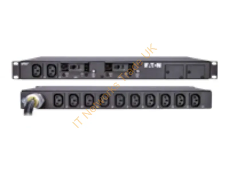 PW105BA1U163 - Eaton Pw105Ba1U163 Power Distribution Unit (Pdu) 12 Ac Outlet(S) 1U Black