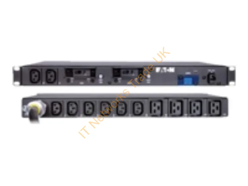 PW105BA1U192 - Eaton Pw105Ba1U192 Power Distribution Unit (Pdu) 12 Ac Outlet(S) 1U Black