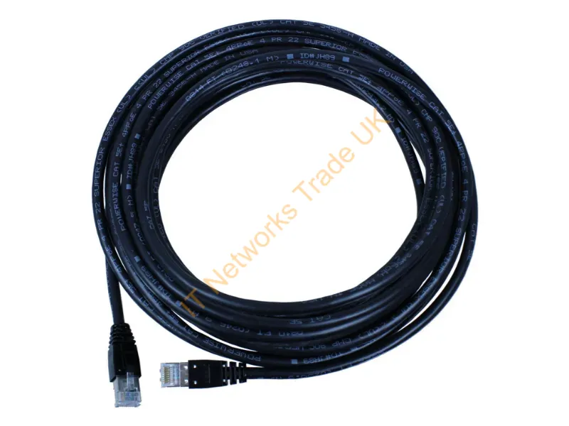 PW5ER100DB-00 - Legrand Powerwise Networking Cable Black 1200" (30.5 M) Cat5E