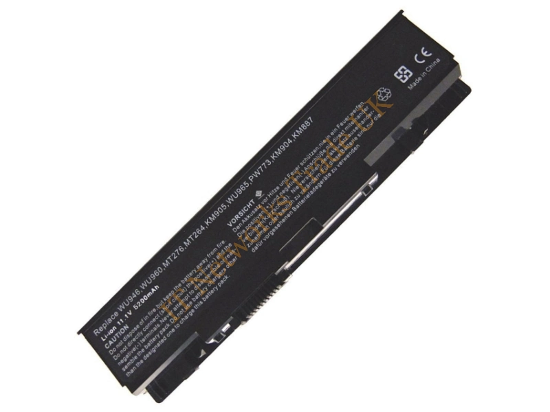 PW772 Dell 56Whr 11.1V 6-Cell Li-Ion Battery for Studio 1537, 1555, 1557, 1558 Laptop Battery