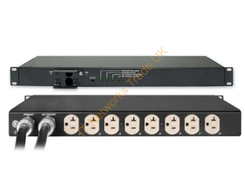 PWATSS520003 - Eaton Pwatss520003 Power Distribution Unit (Pdu) 8 Ac Outlet(S) 1U Black