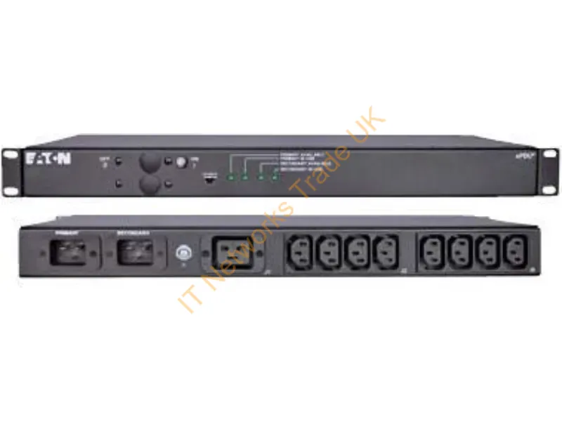 PWATSSC20001 - Eaton Pwatssc20001 Power Distribution Unit (Pdu) 9 Ac Outlet(S) 1U Black