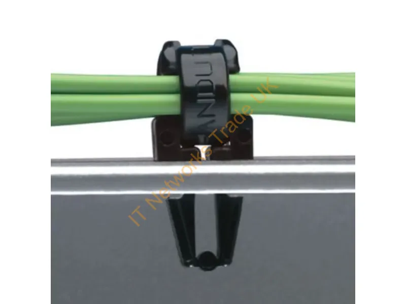 PWMS-H25-M0 - Panduit Pwms-H25-M0 Cable Tie Hook & Loop Cable Tie Nylon Black 1000 Pc(S)