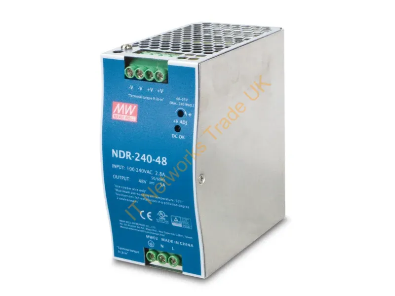 PWR-240-48 - PLANET PWR-240-48 power supply unit 240 W Blue, Grey