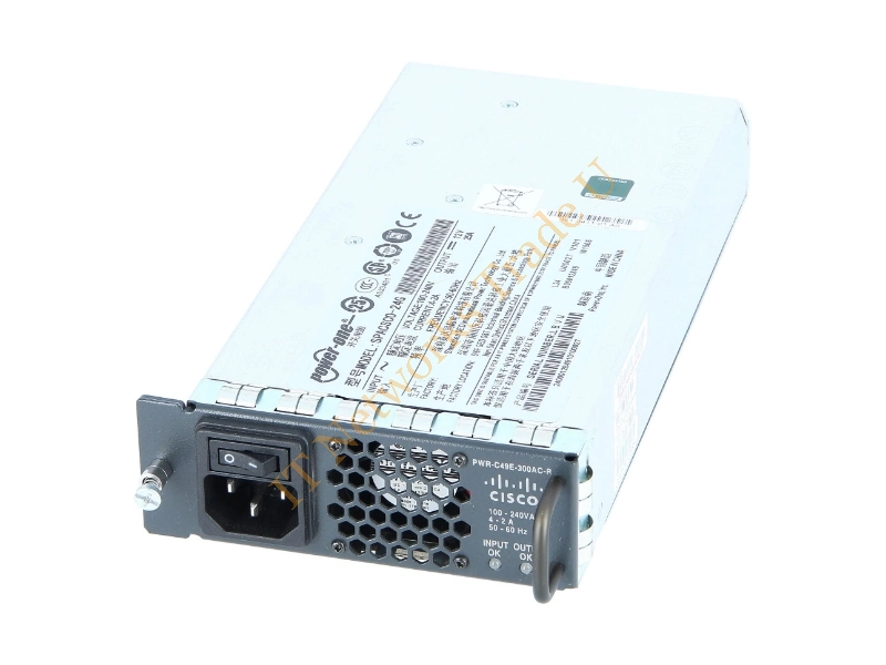 PWR-C49E-300AC-R Cisco 300-Watts AC Power Supply for Catalyst 4948E-F Switch