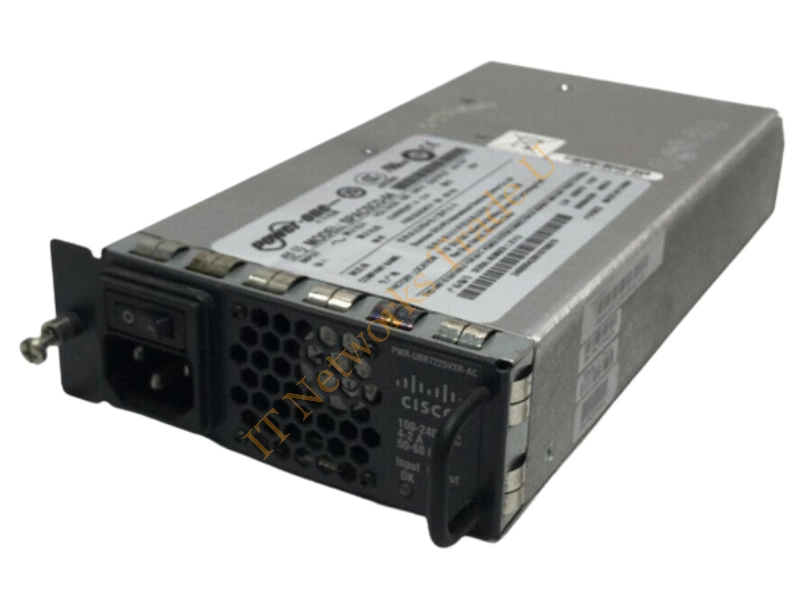 PWR-UBR7225-AC-E Cisco 540-Watts 100-240V AC Internal Power Supply for Wide Area Virtualization Engine 594 / 694
