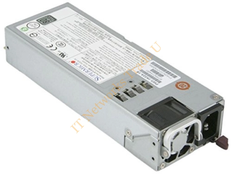 PWS-1K02A-1R Supermicro 1000-Watts 80-Plus Titanium Power Supply with Digital Switching Control