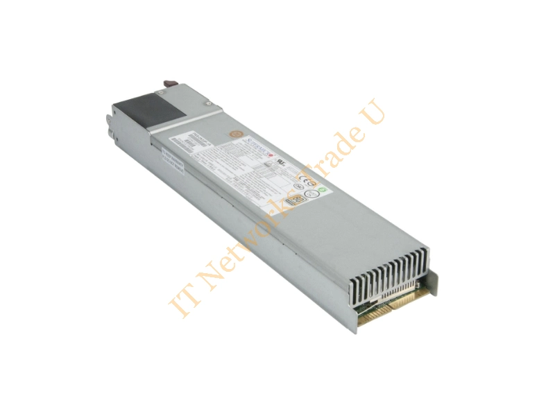 PWS-2K04F-1R Supermicro 2000-Watts 1U AC-DC 80-Plus Titanium Power Supply