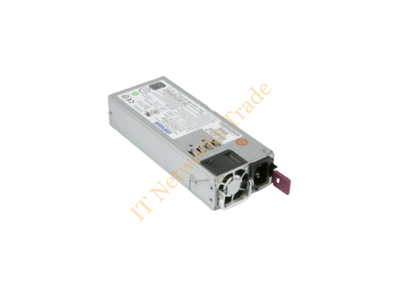 PWS-333-1H Supermicro 330-Watts 80-Plus Gold 1U Single Power Supply with PFC