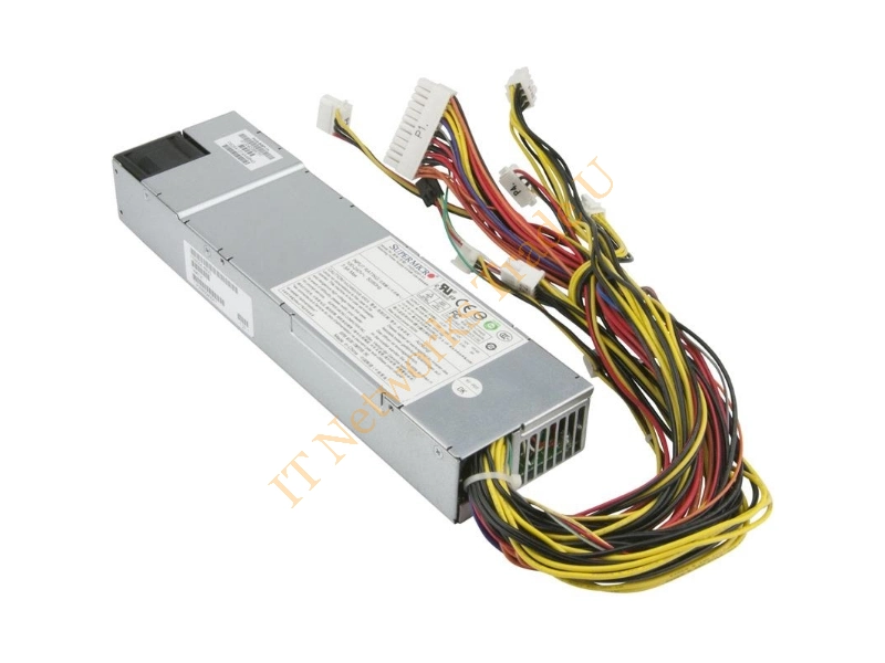 PWS-605P-1H Supermicro 600-Watts 80-Plus Platinum 1U Single Power Supply with PFC