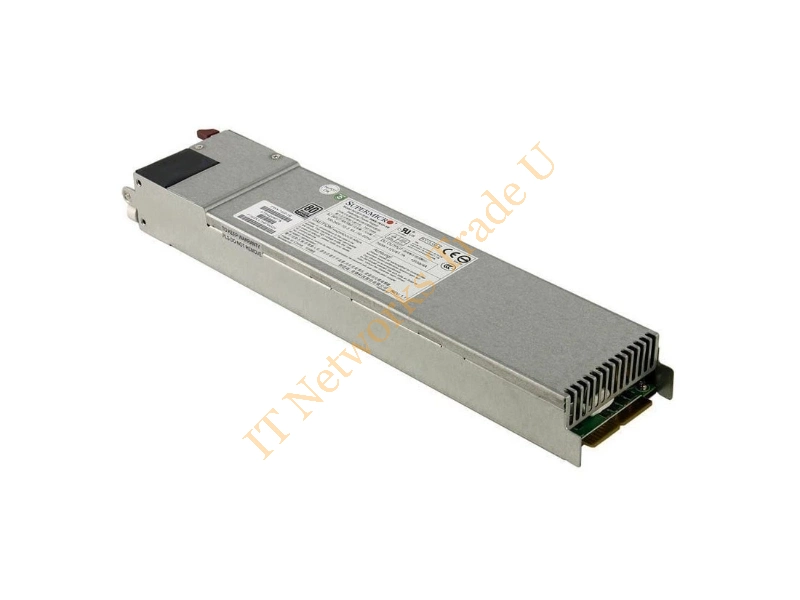 PWS-741P-1R Supermicro 740-Watts 80-Plus Platinum 1U Power Supply Module with PFC and PM Bus and Backplane
