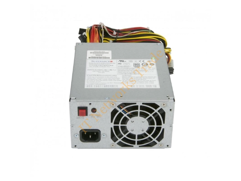 PWS-865-PQ Supermicro 865-Watts 80-Plus Power Supply, w/2x8cm Fans