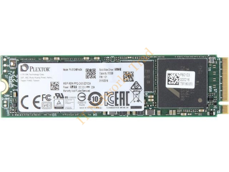 PX-512M9PEGN Plextor M9PeGN 512GB M.2 2280 PCI-Express 3.0 x4 Solid State Drive (TLC) SSD Storage