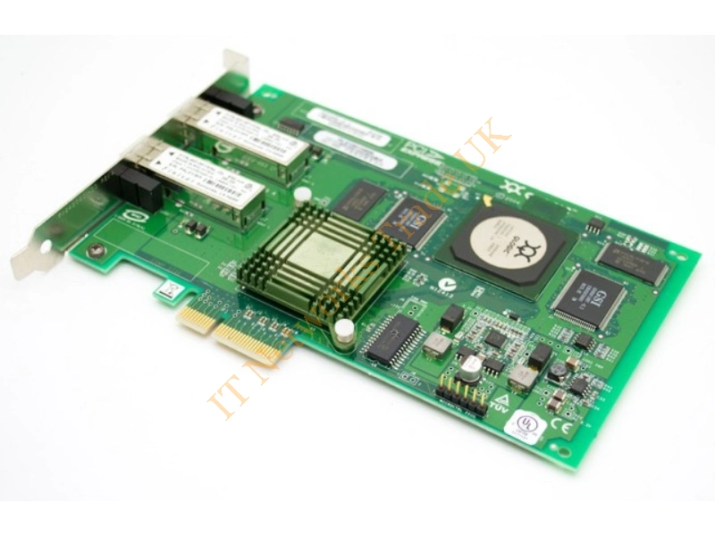 PX2410402-01C Qlogic SANblade QLE2362 2GB Dual Port PCI Express X4 Fibre Channel Host Bus Adapter
